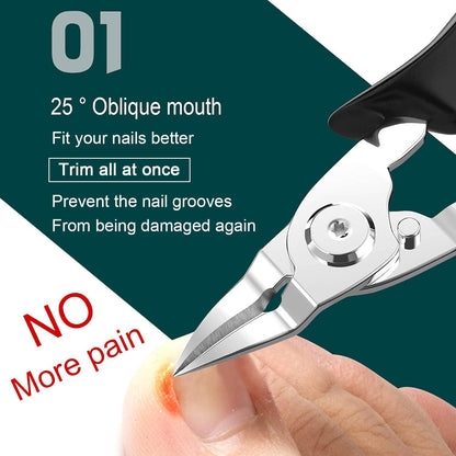 Ergonomic handle of Xiorry professional podiatrist nail tool