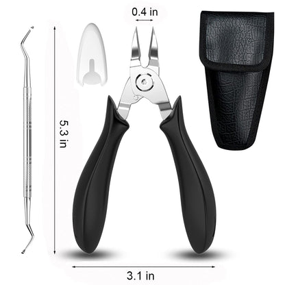 Xiorry heavy duty nail clipper set for home pedicure