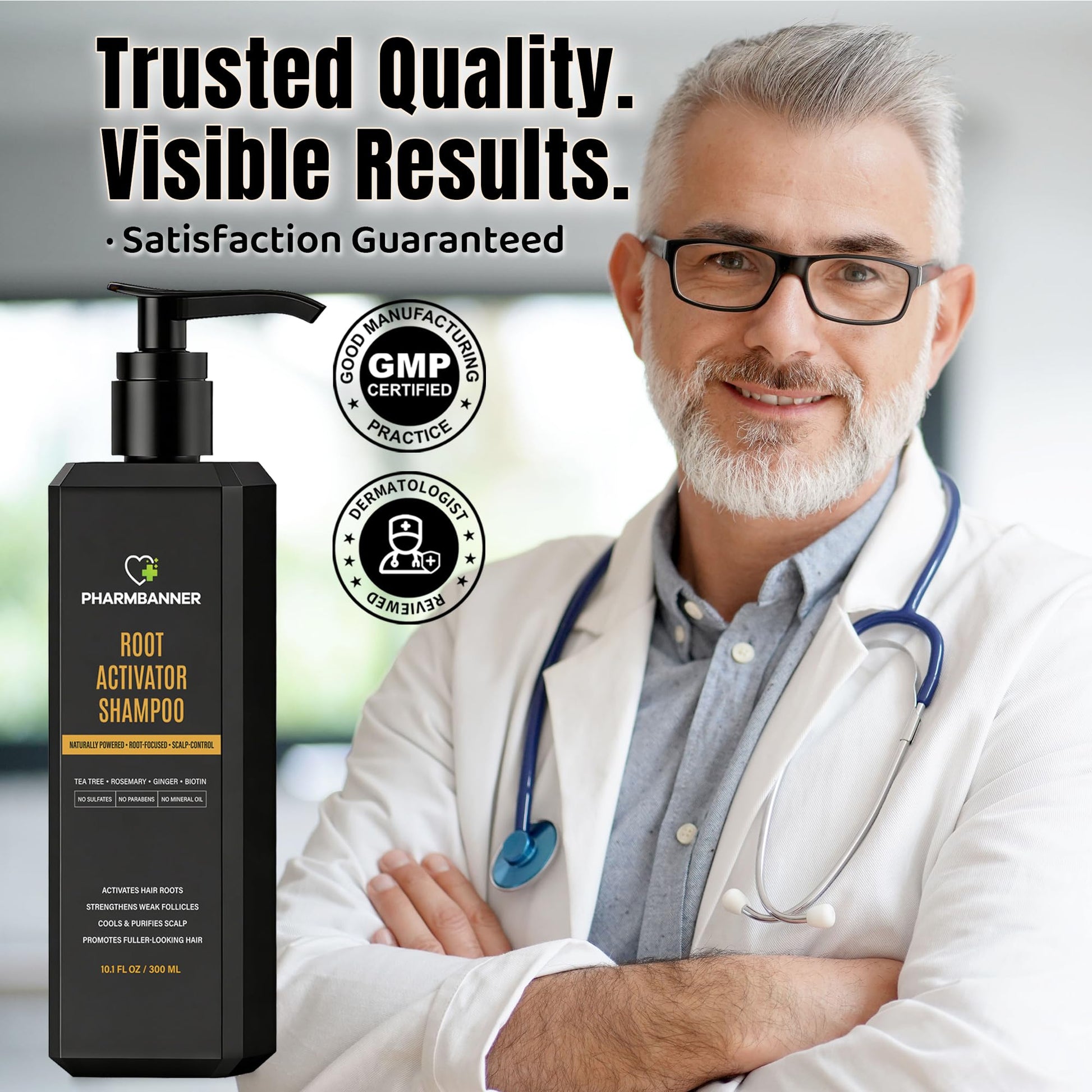 SPARTAN professional anti thinning hair cleanser for follicle stimulation