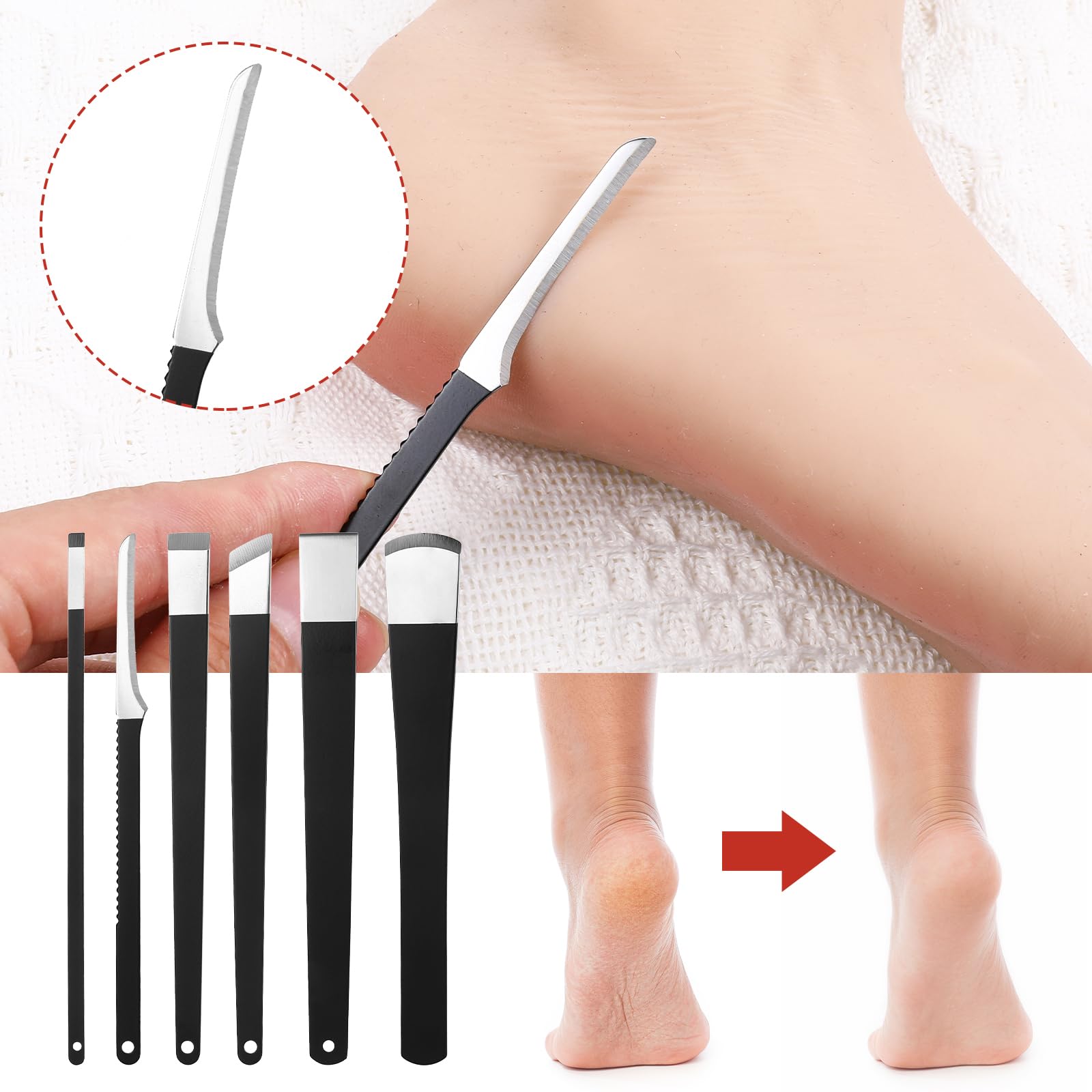 Cobee foot care kit featuring ergonomic non-slip handles