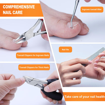 Orelex premium nail care set for elderly foot health