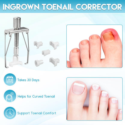 Maliyscent nail care kit components arranged on surface