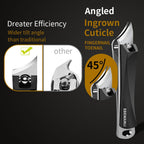 Ebewanli slanted curved blade nail cutter close up