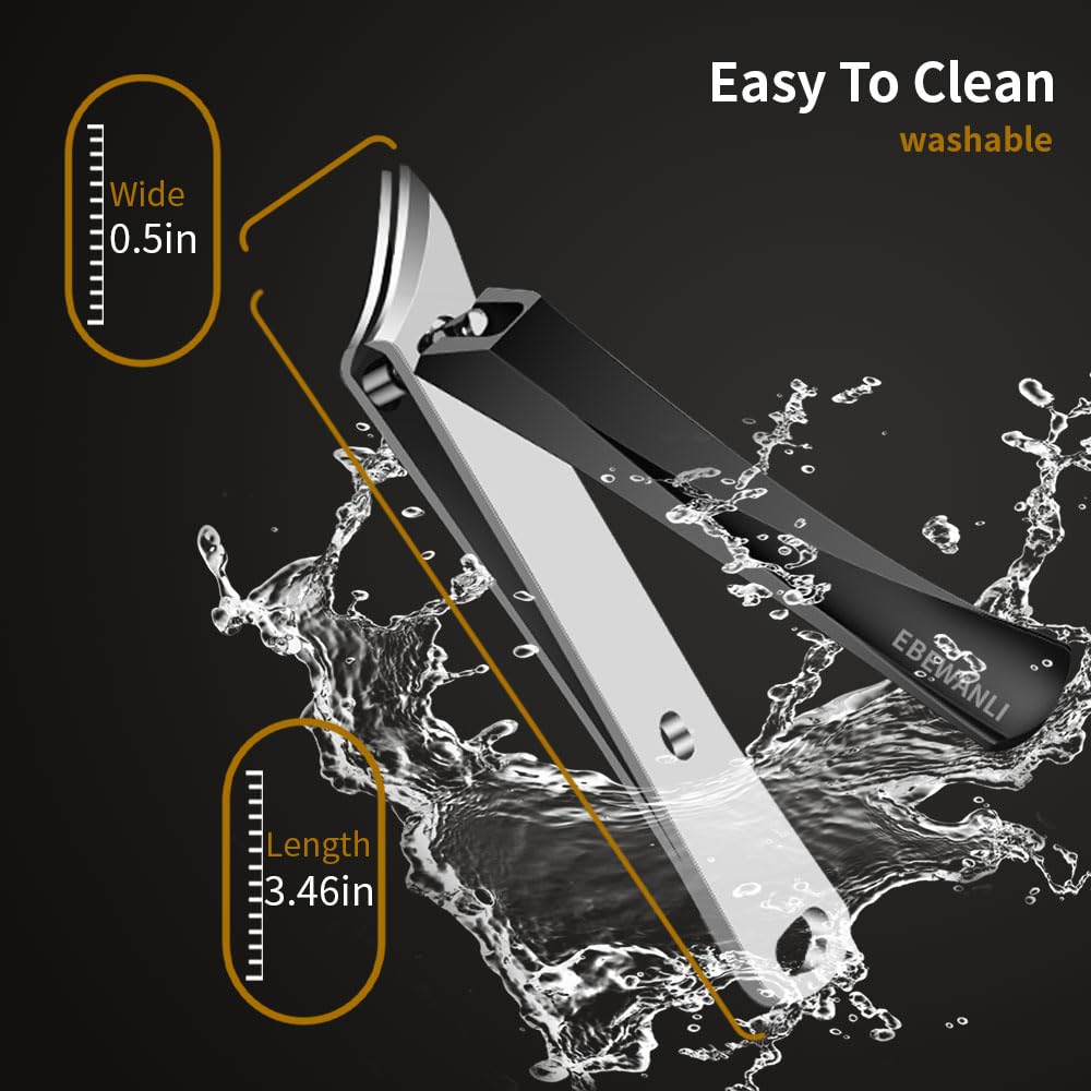 Ebewanli angled nail clipper for thick and ingrown nails
