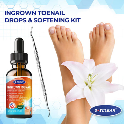 Close up of Totclear botanical corrector drops label