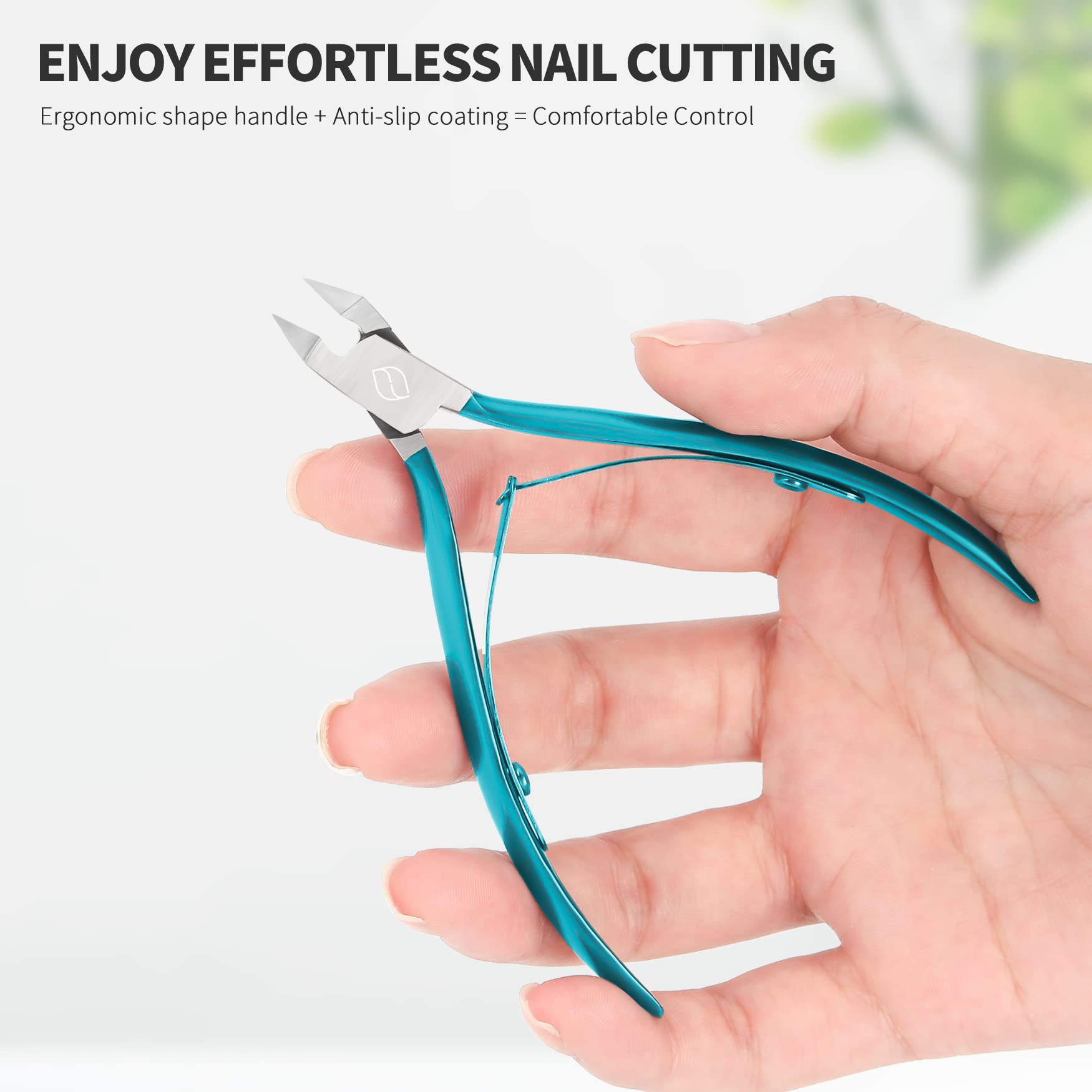 Ergonomic handles of Feryes professional toenail clipper