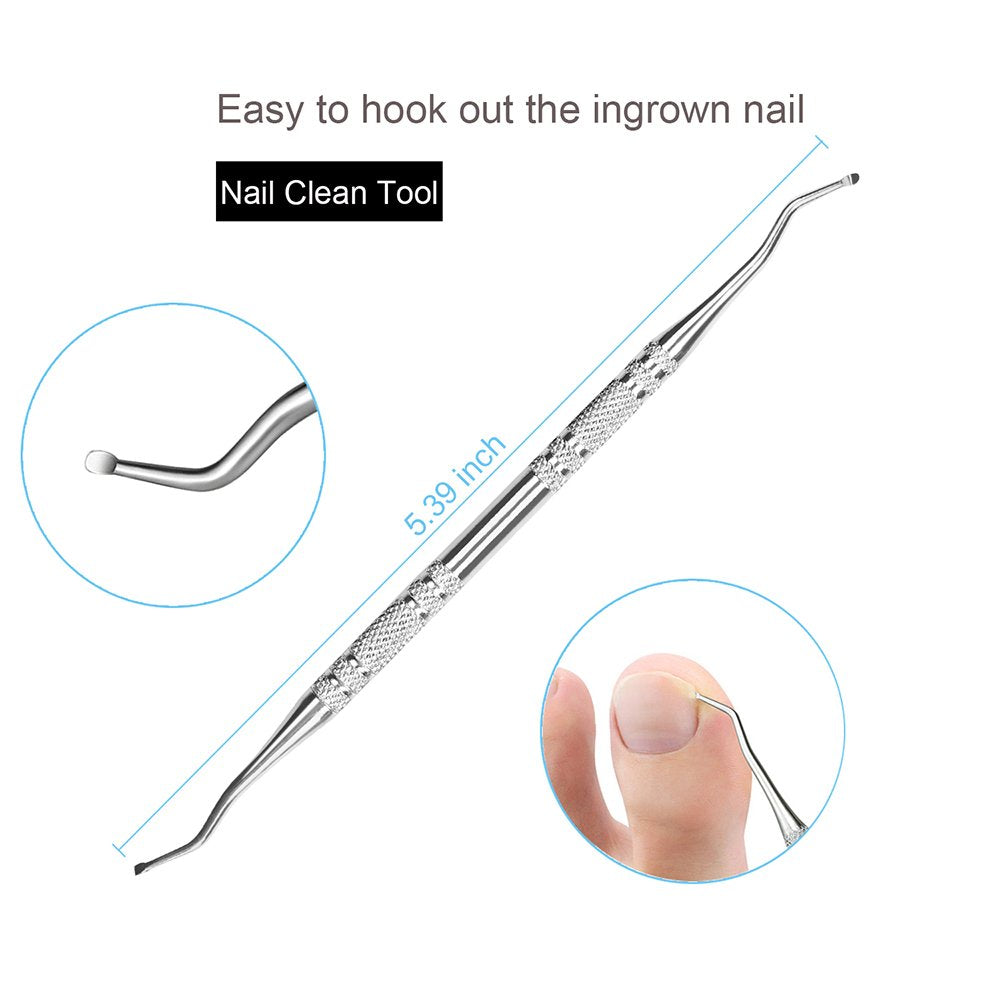 Full 10 piece nail correction tool set for home use