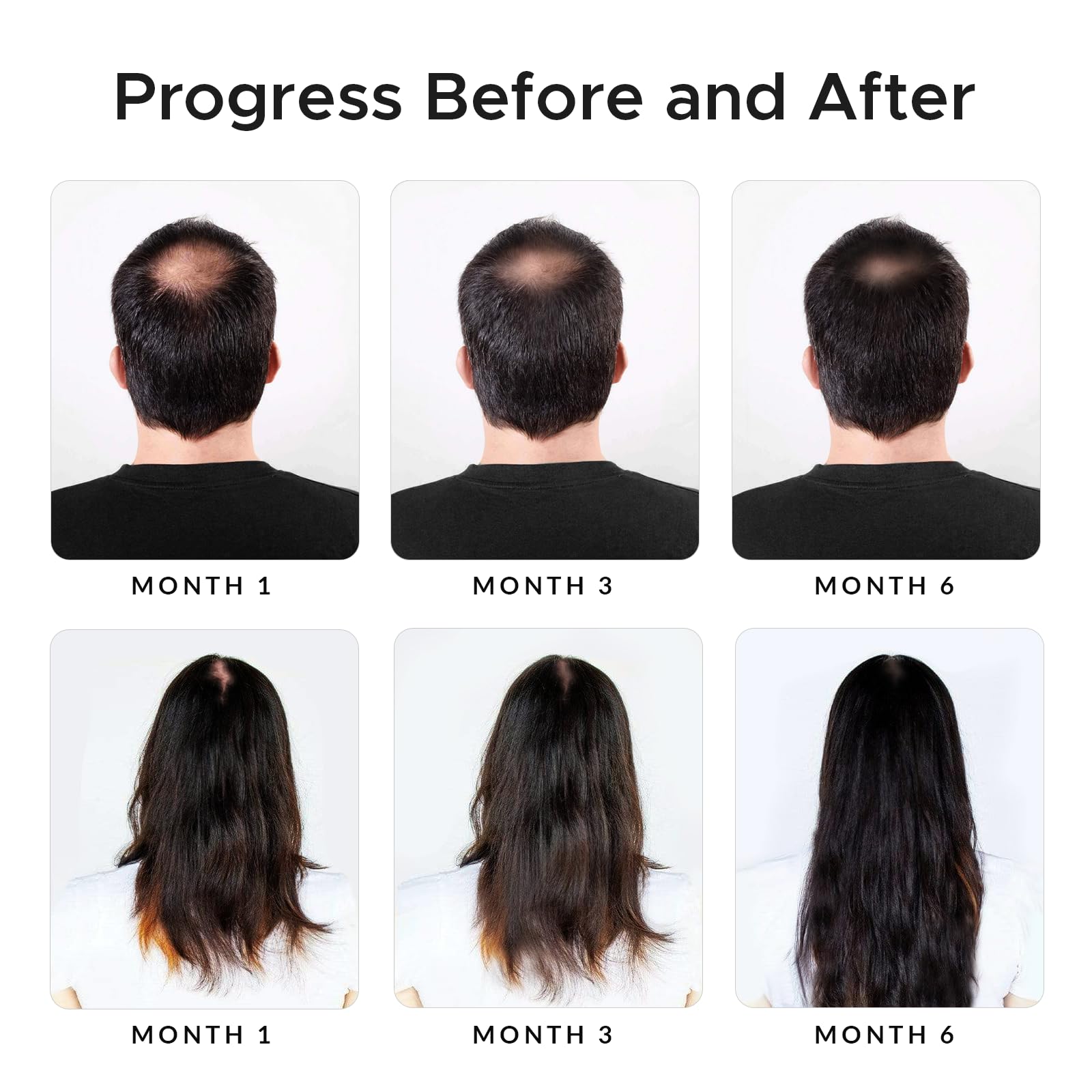 Growth Essence imported USA hair strengthening shampoo bottle back label instructions