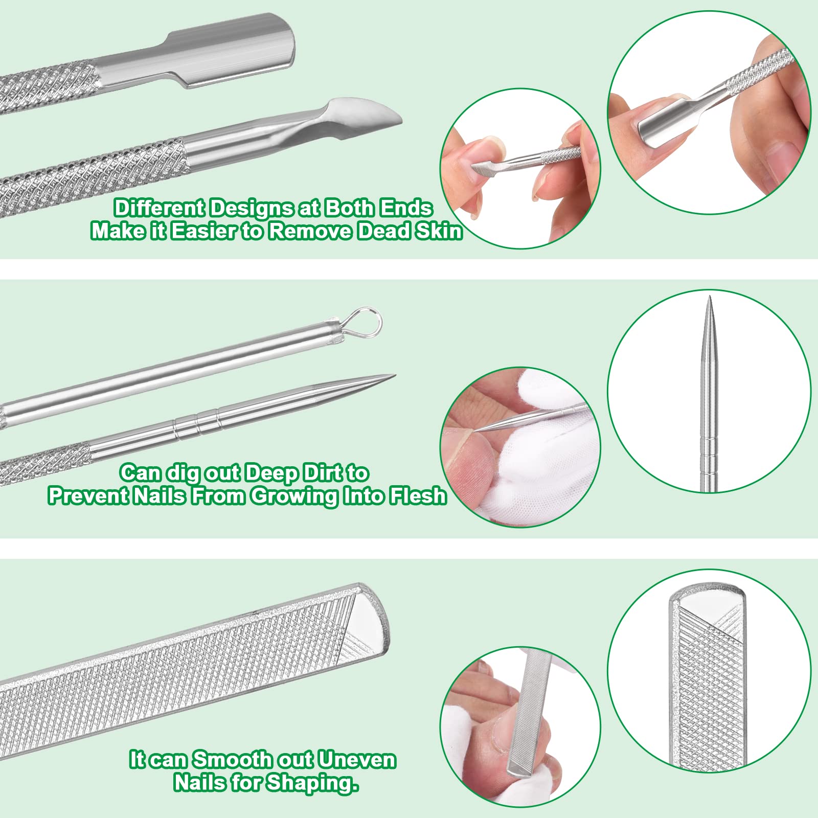 KuanStore nail maintenance set for at home use