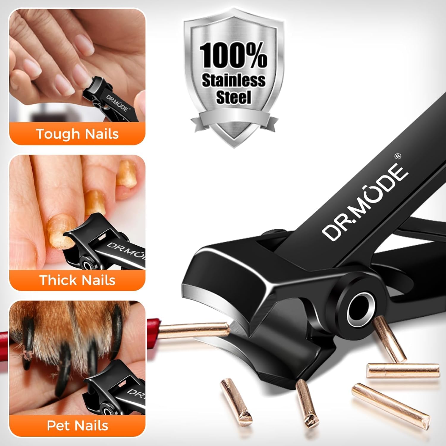 Ergonomic long handle grip detail