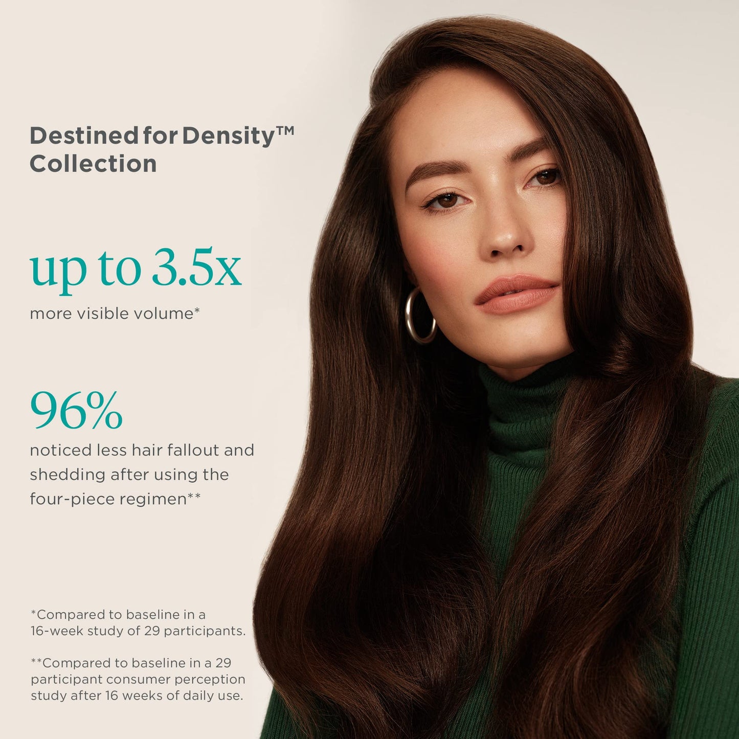 Authentic USA imported Briogeo density shampoo for fine hair textures displayed on clean background