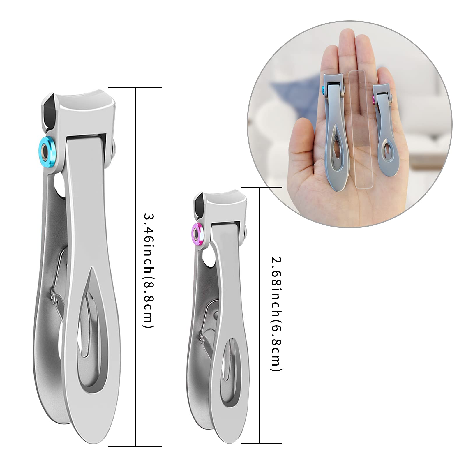 Venoteck stainless steel toenail clipper large size