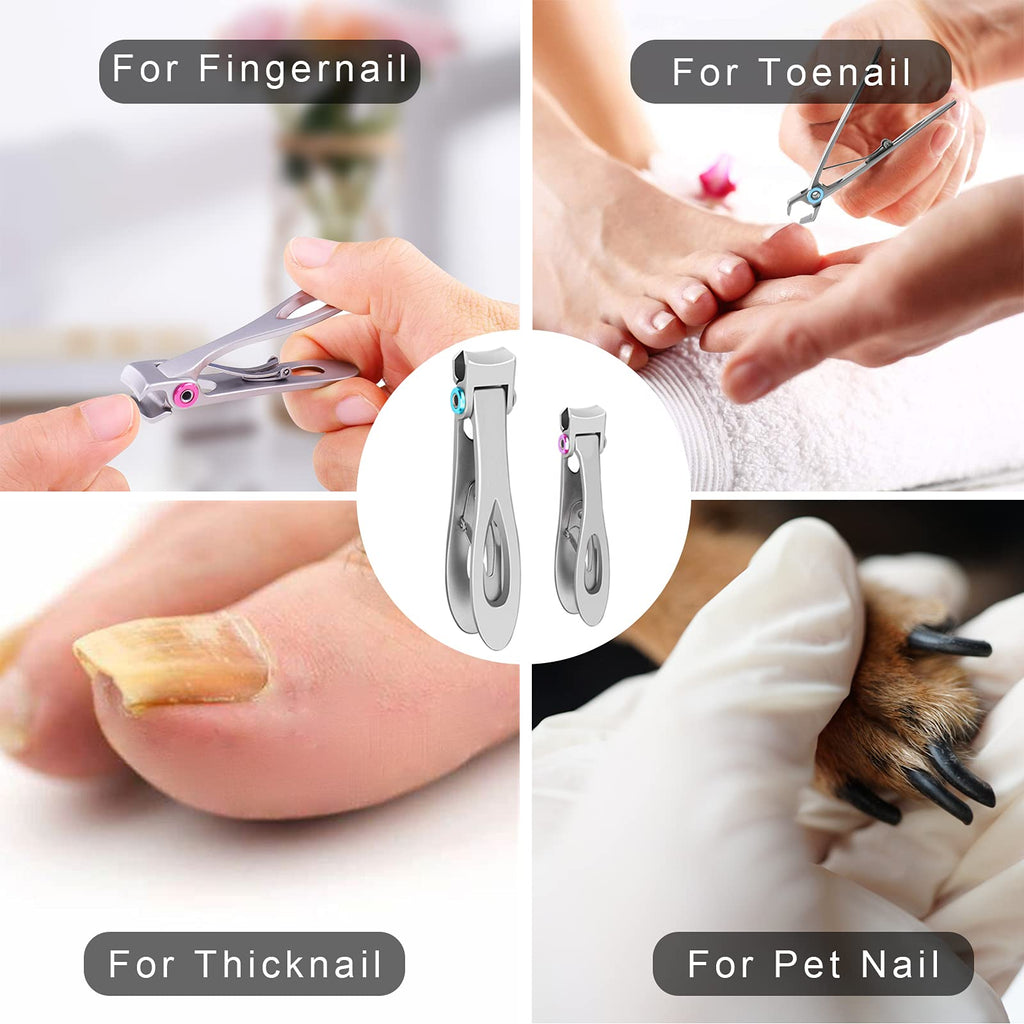 Side profile of Venoteck wide jaw nail clipper