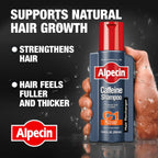 Alpecin C1 Caffeine Shampoo 250ml back label ingredients list