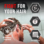 Alpecin C1 shampoo cap open displaying dispensing nozzle
