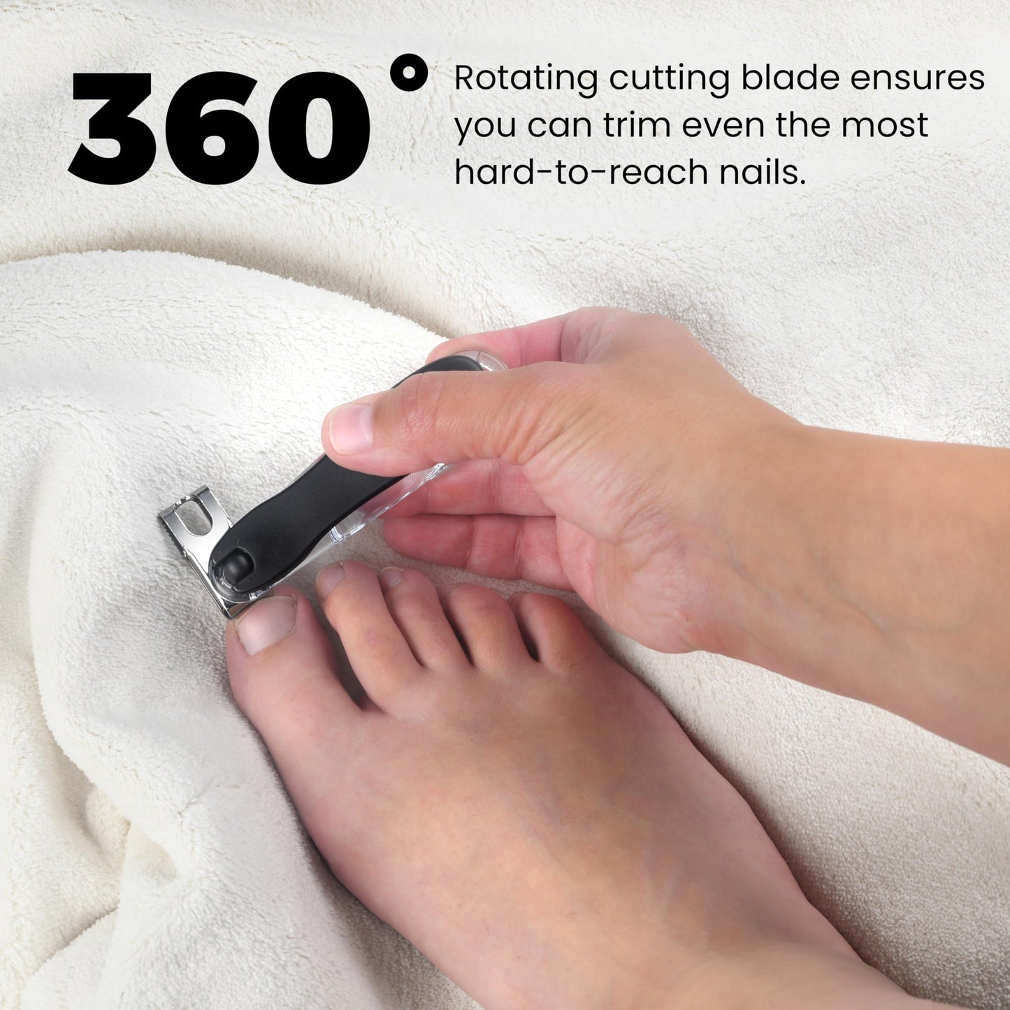 GlossyEnd grooming tool for fingernails and toenails
