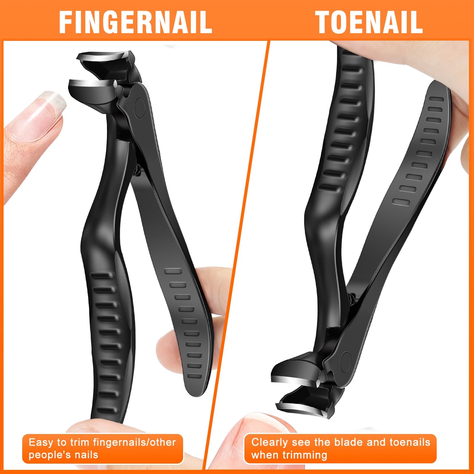 DRMODE clippers with nail catcher feature