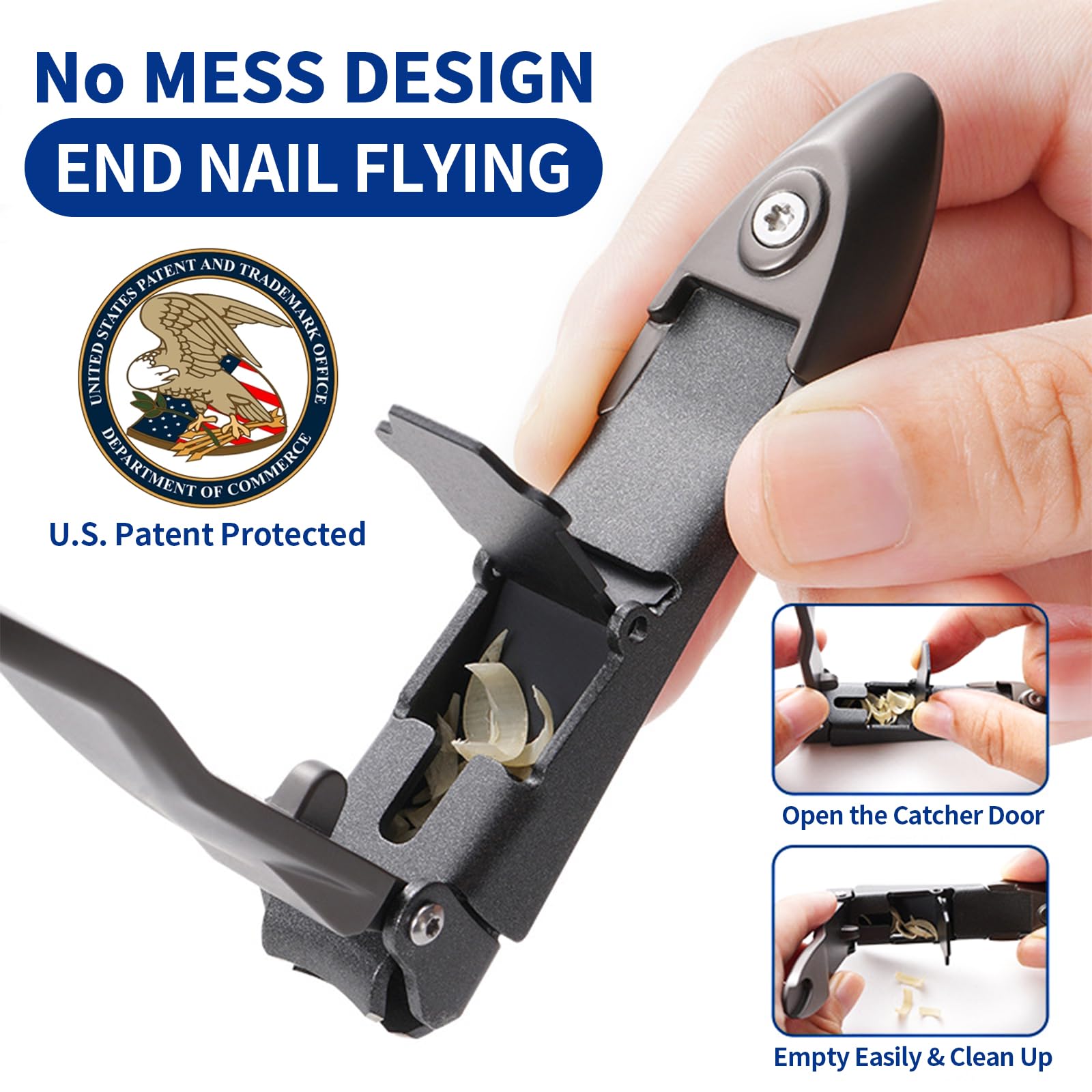 SZQHT heavy duty clippers showing the anti-splash design