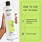 Nioxin System 2 product packaging and branding view