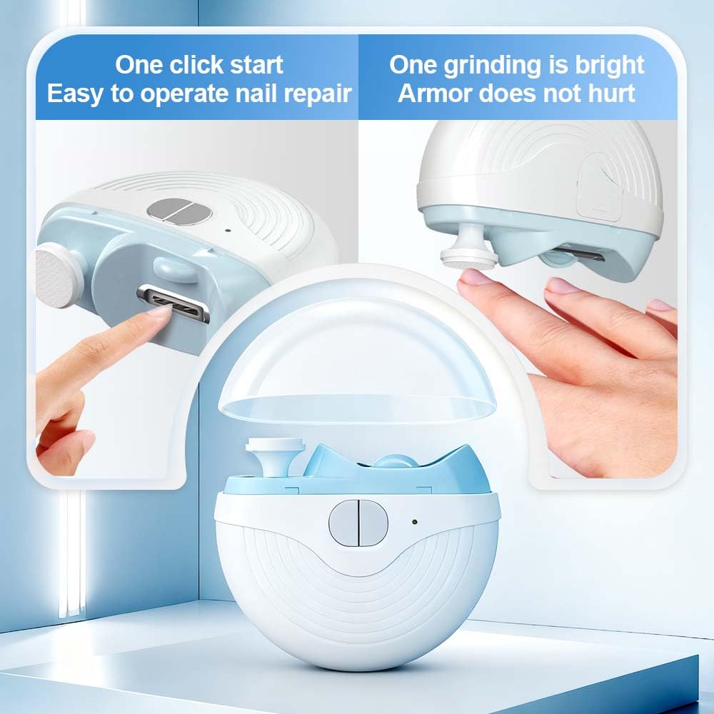Clorisland nail clipper with 3 speed adjustment display