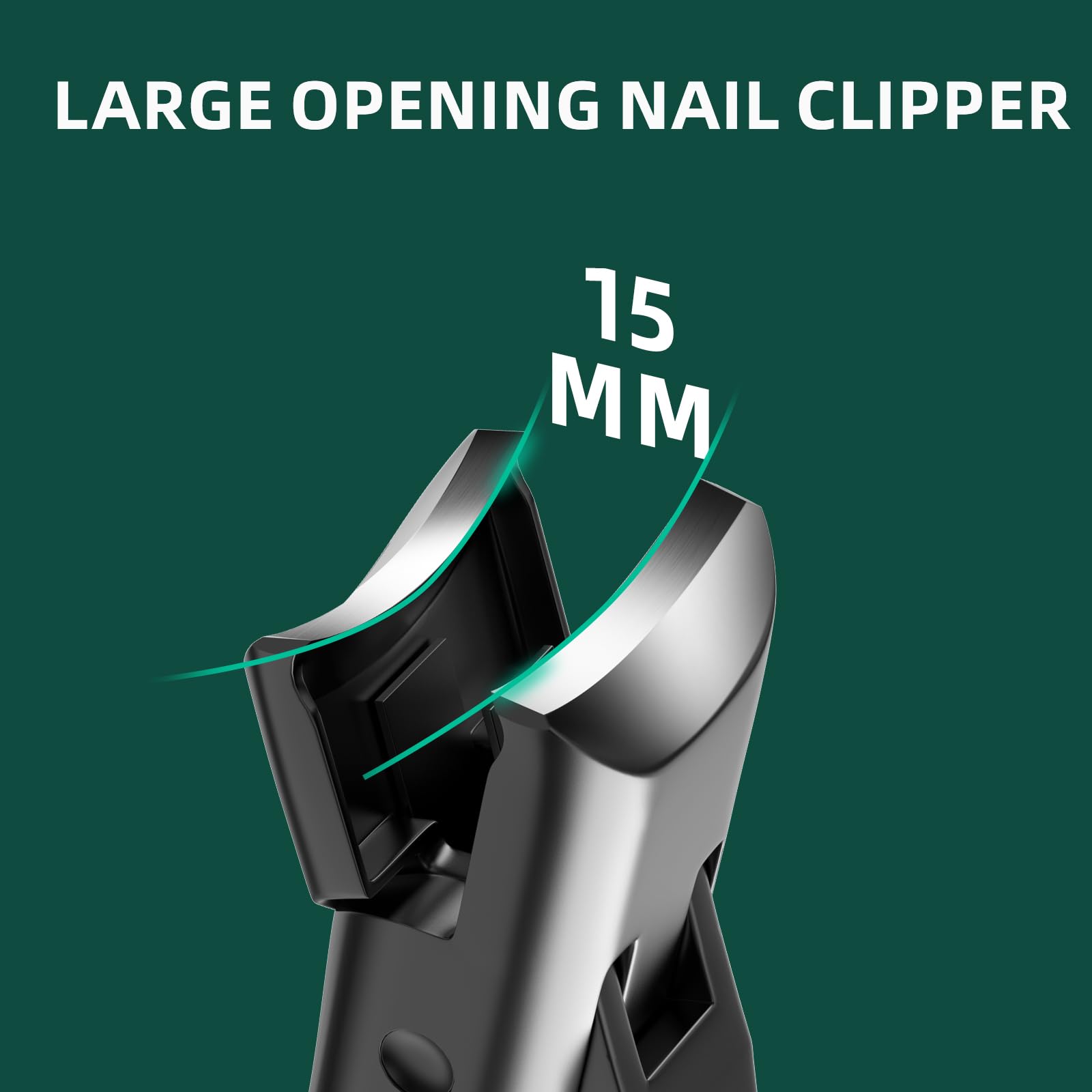Vanwin clipper showing wide 16 millimeter jaw