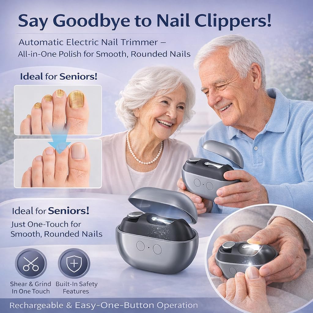 Side profile of Gfthkl 3 in 1 automatic nail trimmer