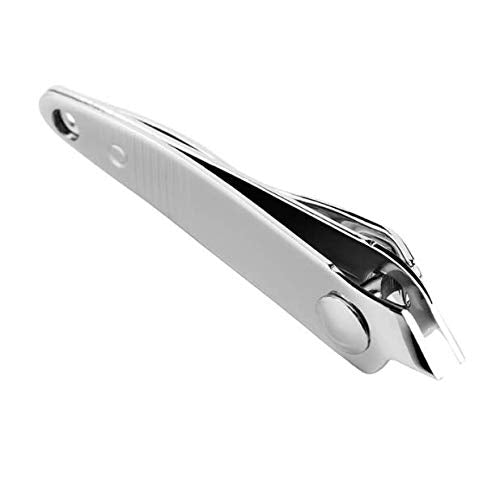 Close up of slanted edge precision nail cutter head