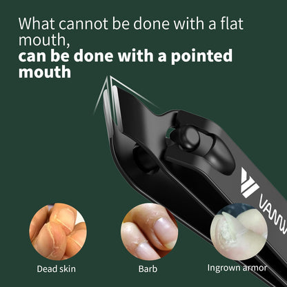Close up of ultra-sharp stainless steel clipper blades