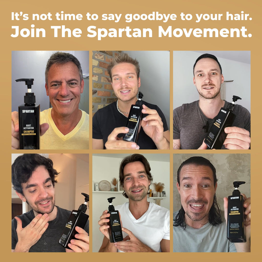 Spartan Root Activator Shampoo full set overview
