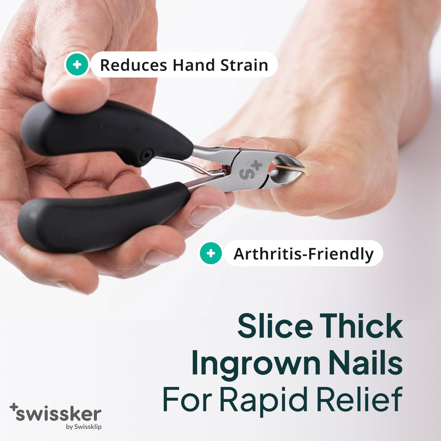 Premium Swissklip grooming tool for professional pedicures