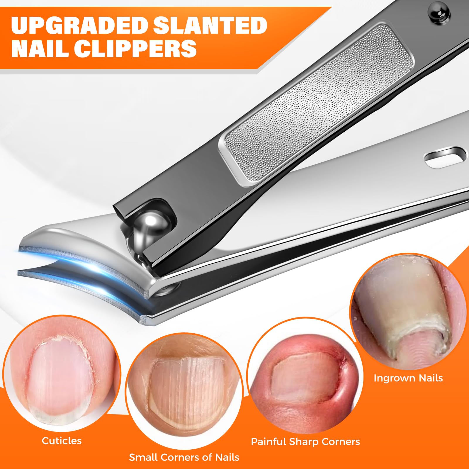 DRMODE heavy duty nail clippers for seniors