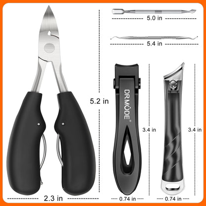 DRMODE 5 piece nail tool set for thick toenails