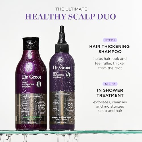 Korean biotin shampoo for thinning hair scalp care treatment