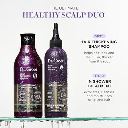 Korean biotin shampoo for thinning hair scalp care treatment
