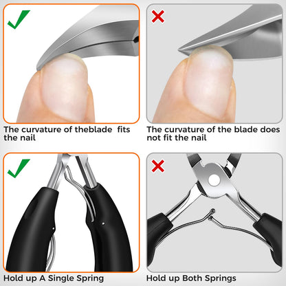 DRMODE long handled clippers for elderly foot care