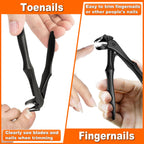 DRMODE ergonomic clippers with included pouch
