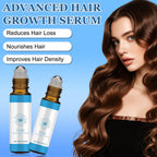 Mnevn advanced hair growth serum roll on lifestyle application view