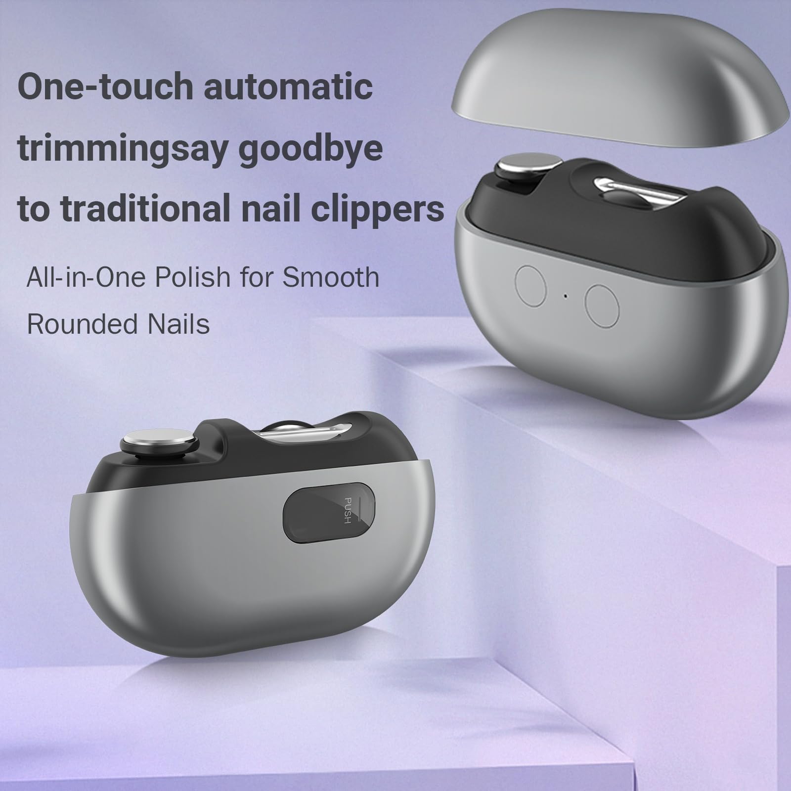 Getphonery automatic nail trimmer with LED light feature