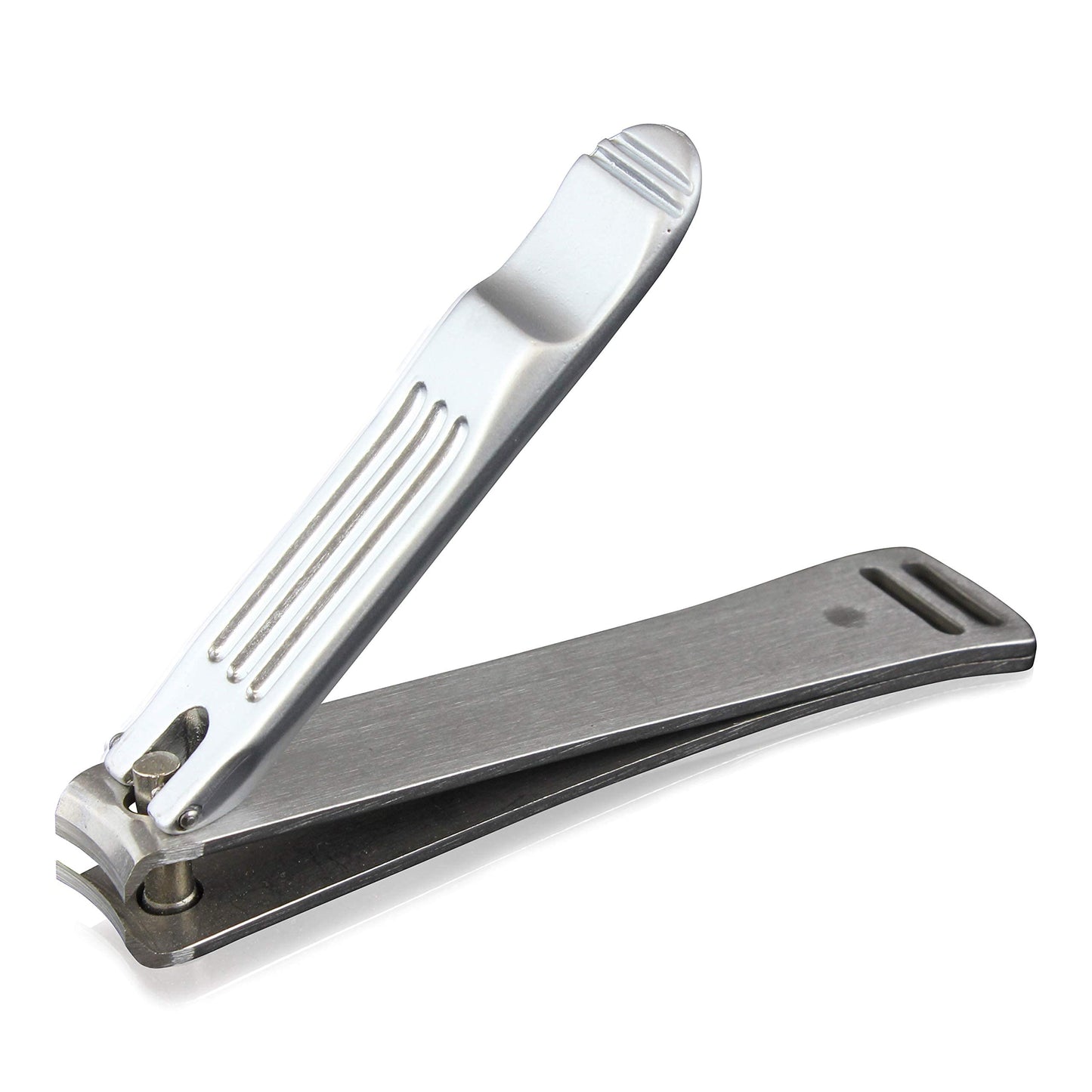 Seki Edge stainless steel clipper held in hand for scale