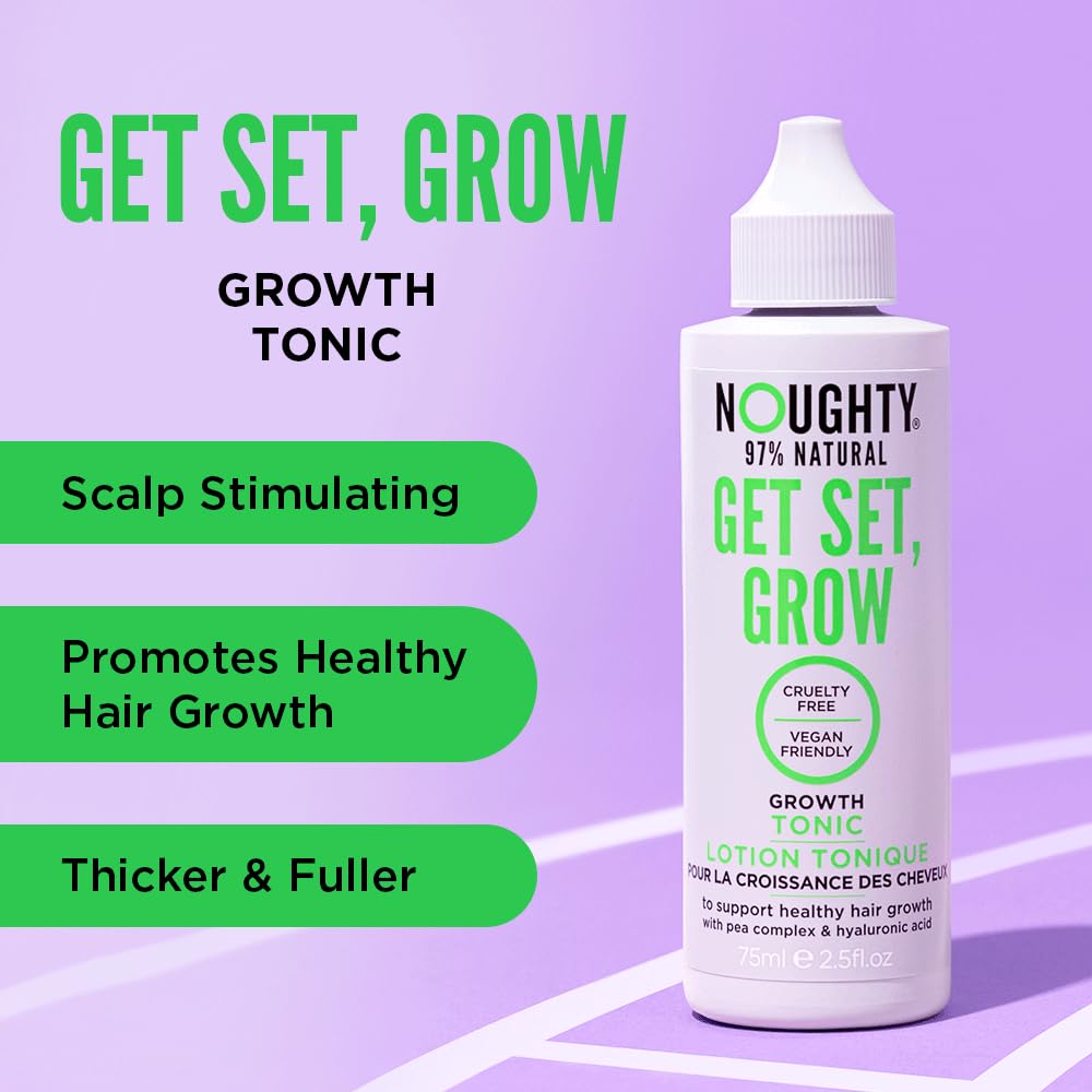 Noughty Get Set Grow hair tonic dropper applicator detail