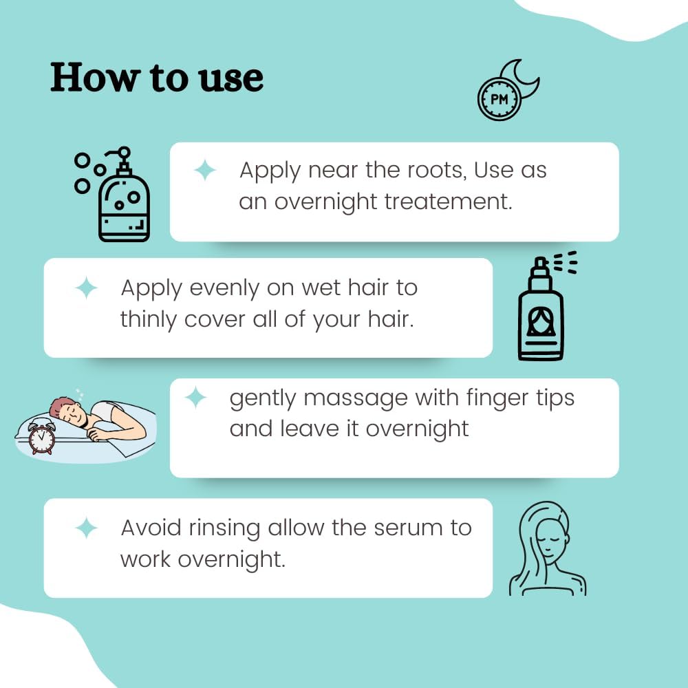 Blushlin 30ml hair growth treatment bottle showing texture and consistency