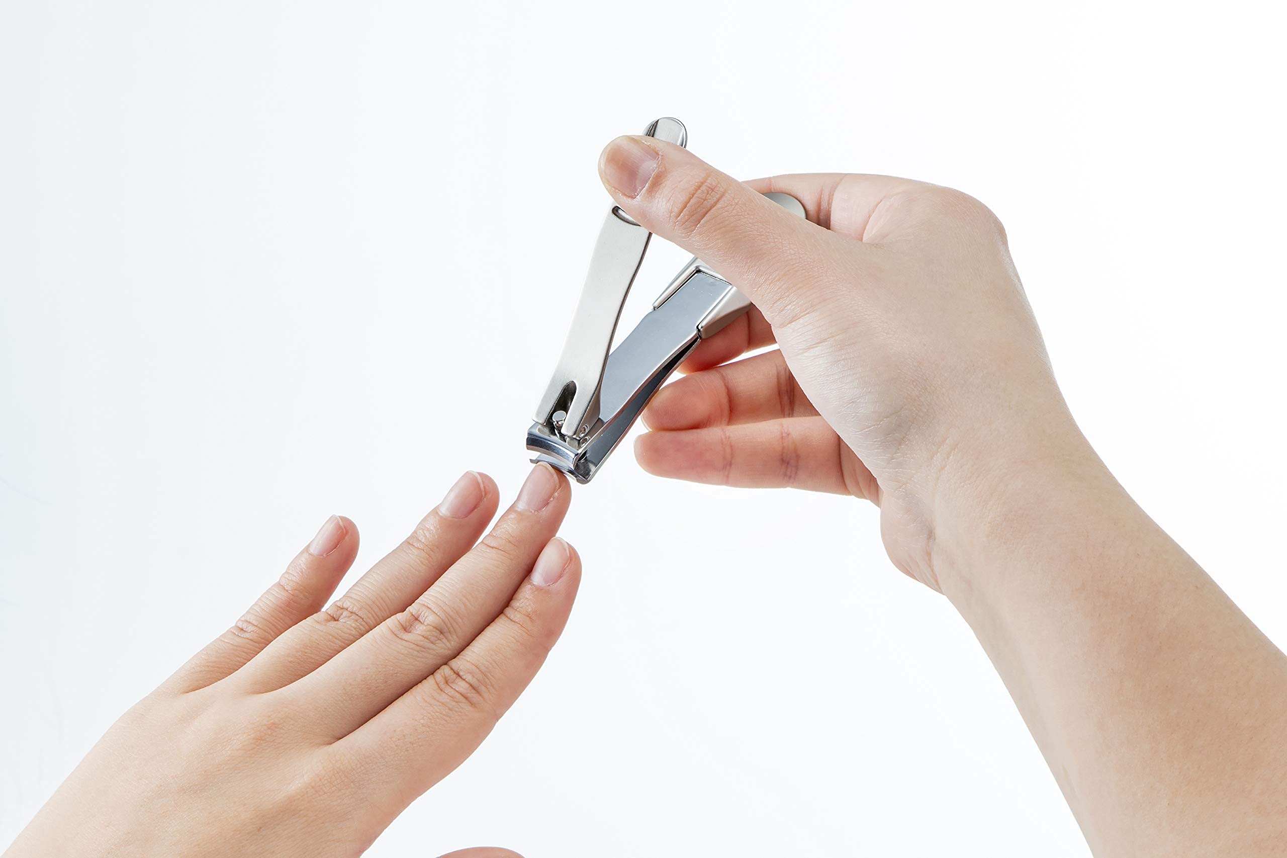 Seki Edge SS-112 ergonomic lever and nail file view