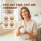 Electric nail clipper with LED light feature
