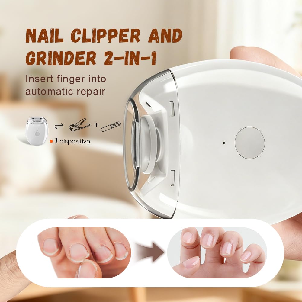 Portable nail grinder for seniors and adults