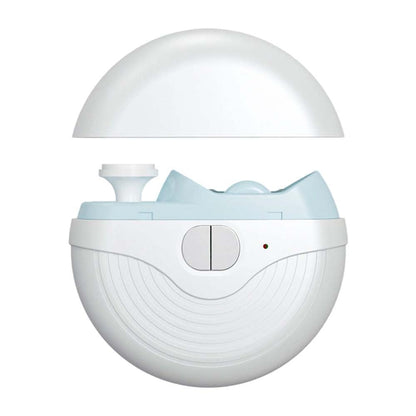 Poouty electric smart nail clipper in its retail packaging