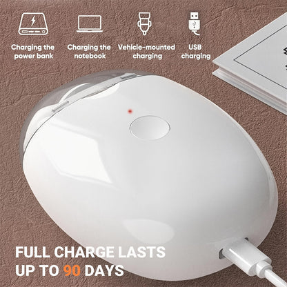 Lumivora nail clipper device with USB charging cable