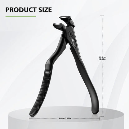 Professional grade Baluca black steel nail clipper set