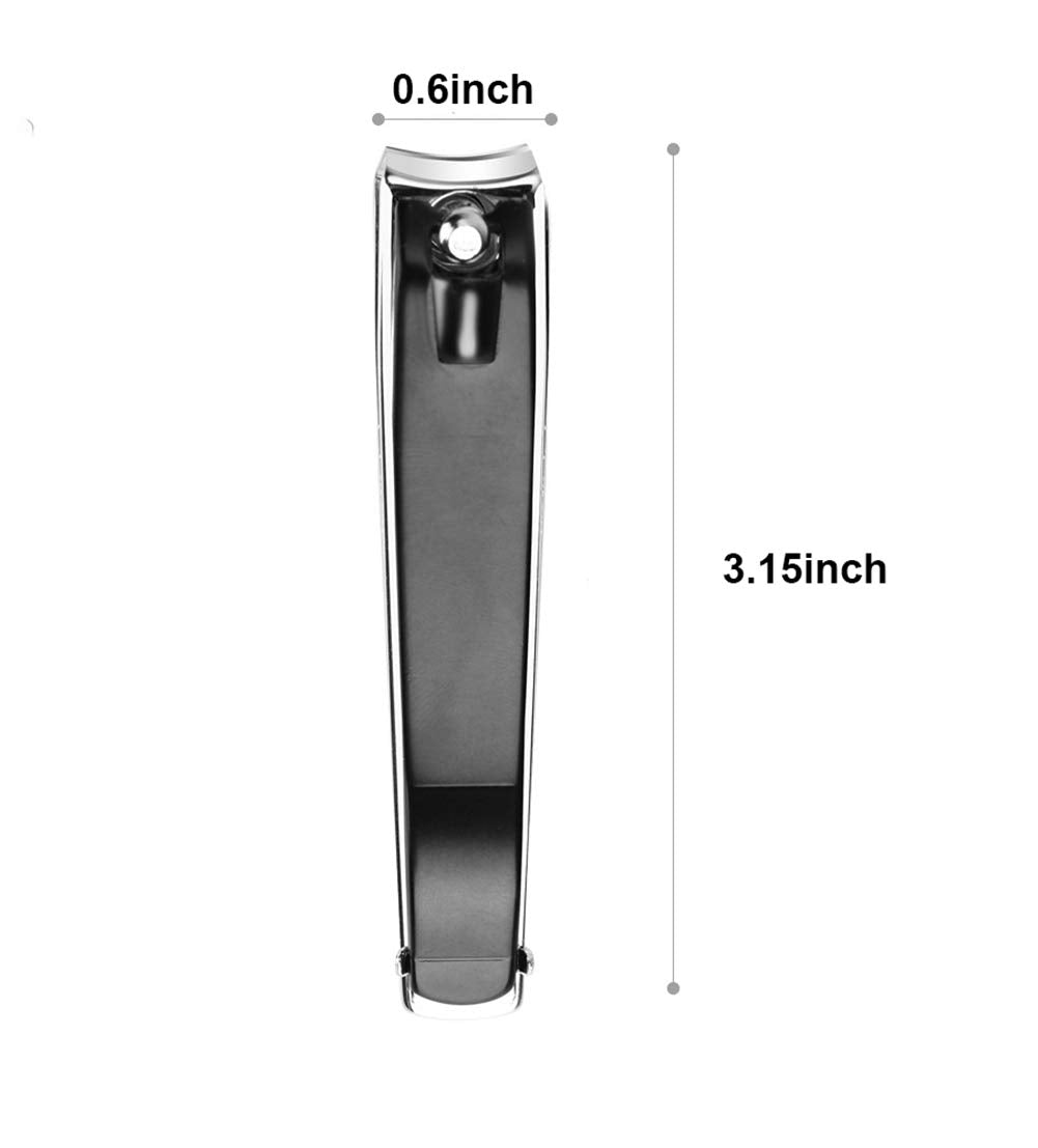 Side profile of ergonomic iceyli nail clipper handle design