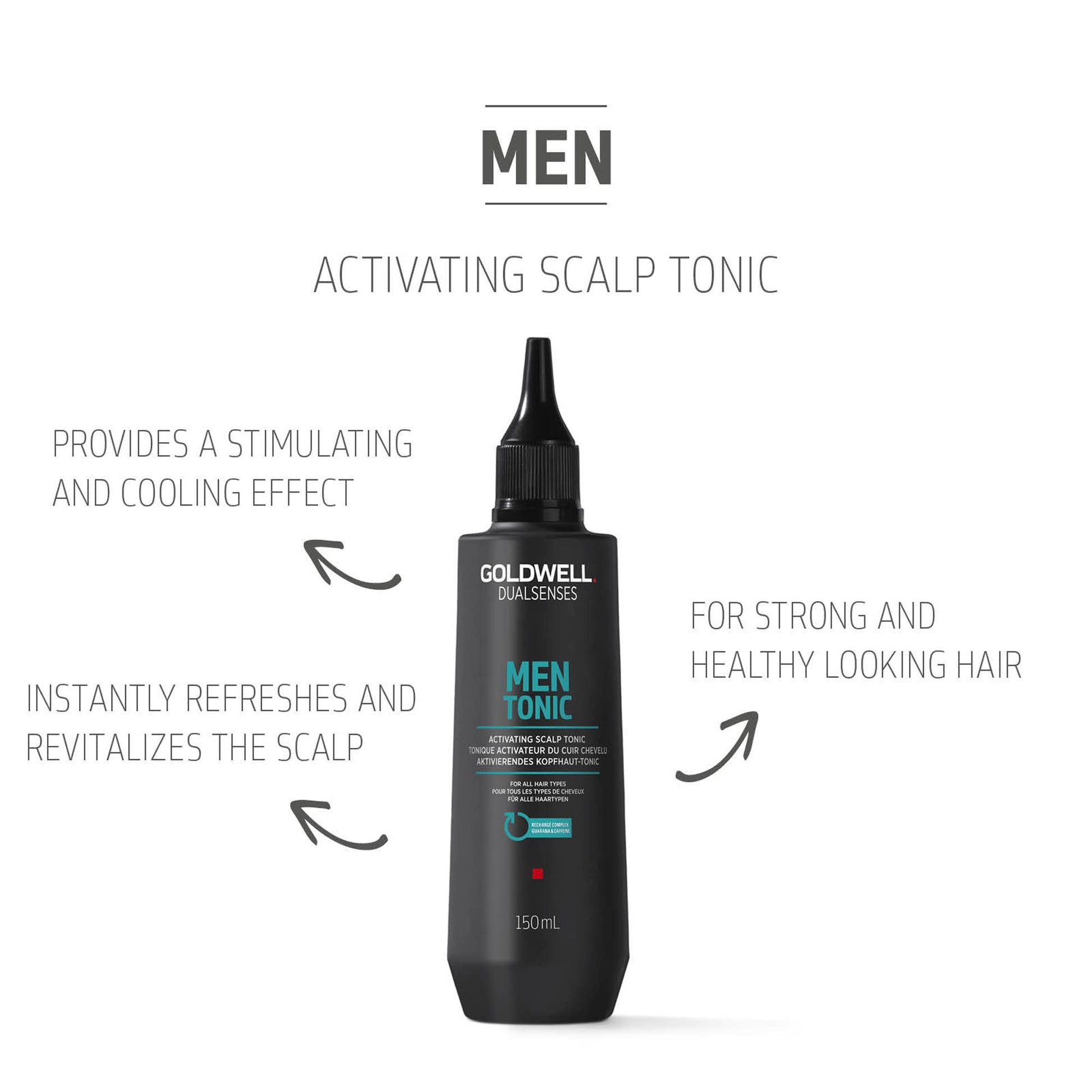 Goldwell professional leave in scalp treatment for men hair growth