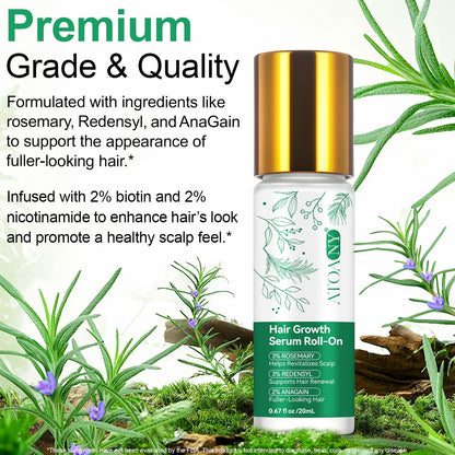 Imported rosemary and redensyl scalp serum for hair thinning